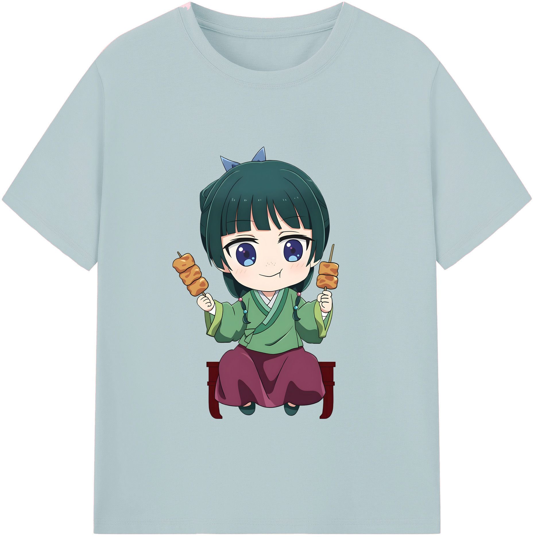 （画像用） 薬屋のひとりごと The Apothecary Diaries 綿100％半袖Tシャツ（フロントプリント）